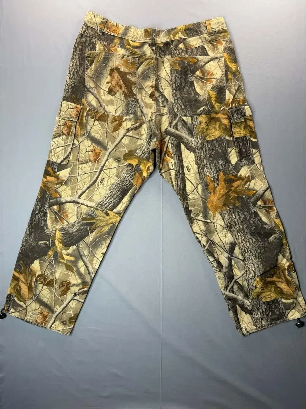 Wrangler Pro Gear Realtree Hardwoods Camo Cargo Pants Mens Size 40x30